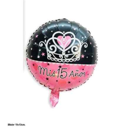 Globo 15 cumpleanos 45 cm 8435127172033 17203
