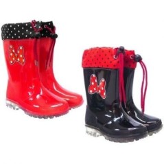 Botas de agua Minnie Mouse infantiles