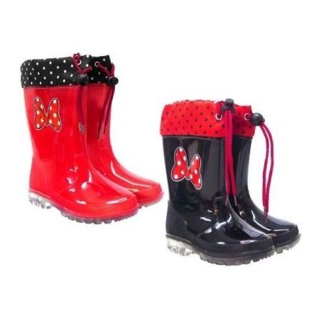 Botas de agua Minnie Mouse infantiles