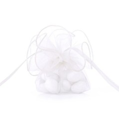 Bolsa de organza blanco para detalles unidad 26 cm 5901157416599 WRG6 008
