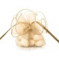 Bolsa de organza oro para detalles unidad 26 cm