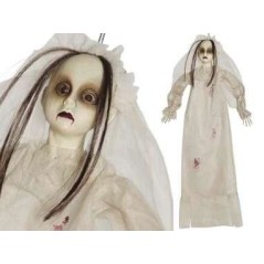 Muñeca asesina fantasma 50 cm colgante halloween 8435118278195 19578 GUIRCA