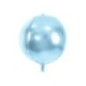 Globo Azul cielo 40 cm redondo orbz