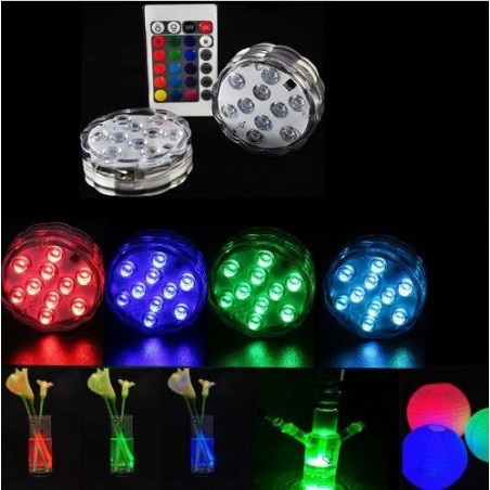 Luz led multicolor rgb con mando para globos 3 pies o r36 sumergible 4029811405480 260110