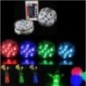 Luz led multicolor rgb con mando para globos 3 pies o r36 sumergible