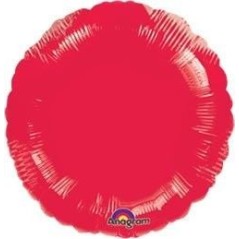 Globo rojo redondo foil 18 45 cm helio o aire 26635205849 2058402