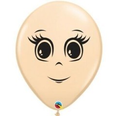 Globos de caras mujer para munecos de globofexia unidad 8435525834540 49977