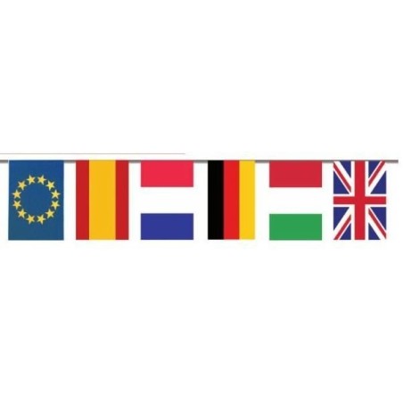 Bandera plastico internacional 20x30 5 mt 8422935700800 70080