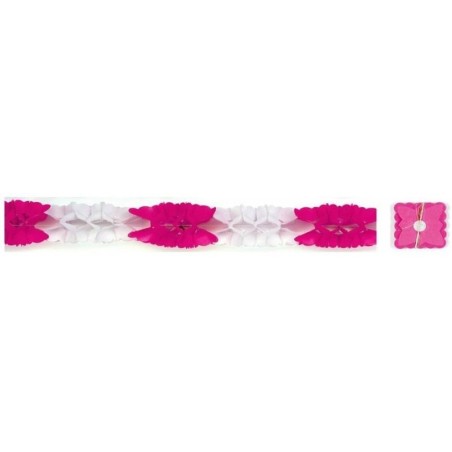 Guirnalda rosa y blanco 8422935610109 61010