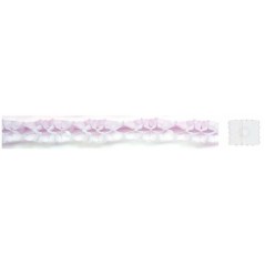 Guirnalda blanca 3mts unicolor  papel 8422935610147 61014