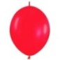 Globo rojo fashion solido cadena lol 25 uds semper