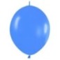 Globo azul fashion solido cadena lol 25 uds semper
