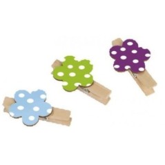 Pinzas deco clips daisy 6 unidades 4009775420842 552223