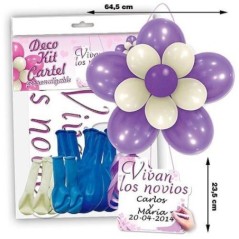 Decoracion boda vivan los novios con globos 8429412002525 5549