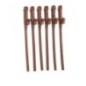 Pajitas pene w illy afro negro 6 unidades