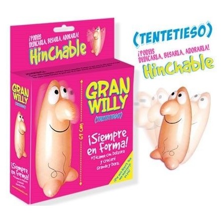 Pene hinchable 69 cm tentetieso siempre en forma 8435239799883 850