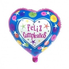 Globo feliz cumpleanos rosa para helio o aire 8424345687306 68730
