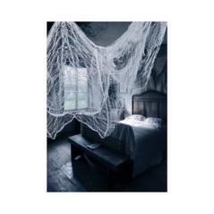 Tela blanca rasgada decoracion halloween 76x228 cm 8434077241608 24160 GUIRCA