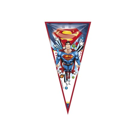 Bolsa cono cumpleaños superman 100 unidad -El Informal Santander
