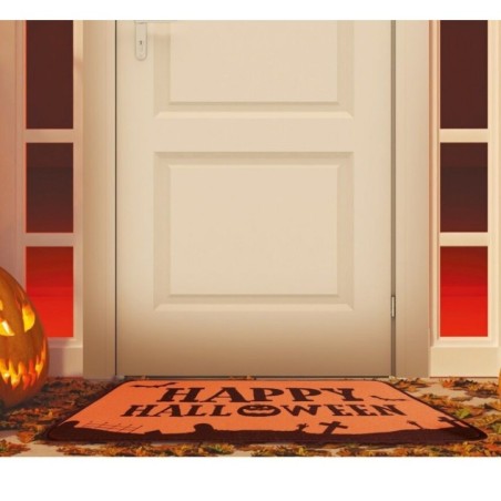 Felpudo naranja Halloween 60x40 cm 8434077246023 24602 GUIRCA