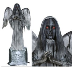 Estatua angel muerte con luz sonido y movimiento 170 cm 8434077248515 24851 GUIRCA