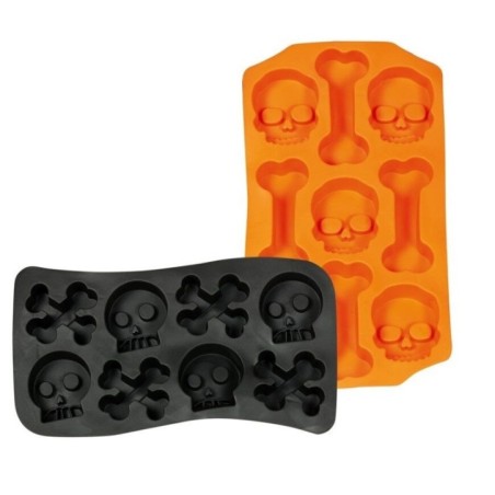 Moldes calaveras y huesos 12x22 cm 8434077263334 26333 GUIRCA