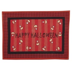 Felpudo naranja Happy halloween 67x49 cm 8434077264744 26474 GUIRCA