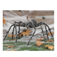 Araña de 120 cm para decoracion de halloween 26139 8434077261392 GUIRCA