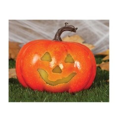 calabaza 11 cm con luz decor 19872 8434077198728