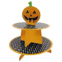 Soporte para magdalenas o cupcakes halloween 25 cm 26327 8434077263273