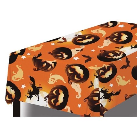 Mantel calabazas halloween 137x274 cm 24310 8434077243107