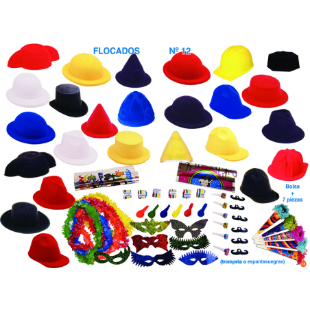 bolsa de cotillon gorro flocado terciopelo 8432583835335 12