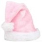 Gorro papa noel rosa claro deluxe