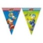 Banderin triangular Mickey y los superpilotos 230 cm