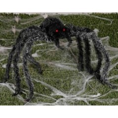 Araña gris 86 cms decoracion halloween 8434077197042 19704