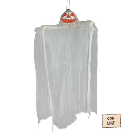 Calabaza con luz 105 cms colgante halloween 8434077197295 19729