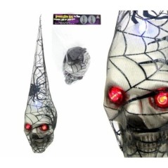 Calavera con luz 18 x 11 48 cm halloween 8424345725534 72553JU