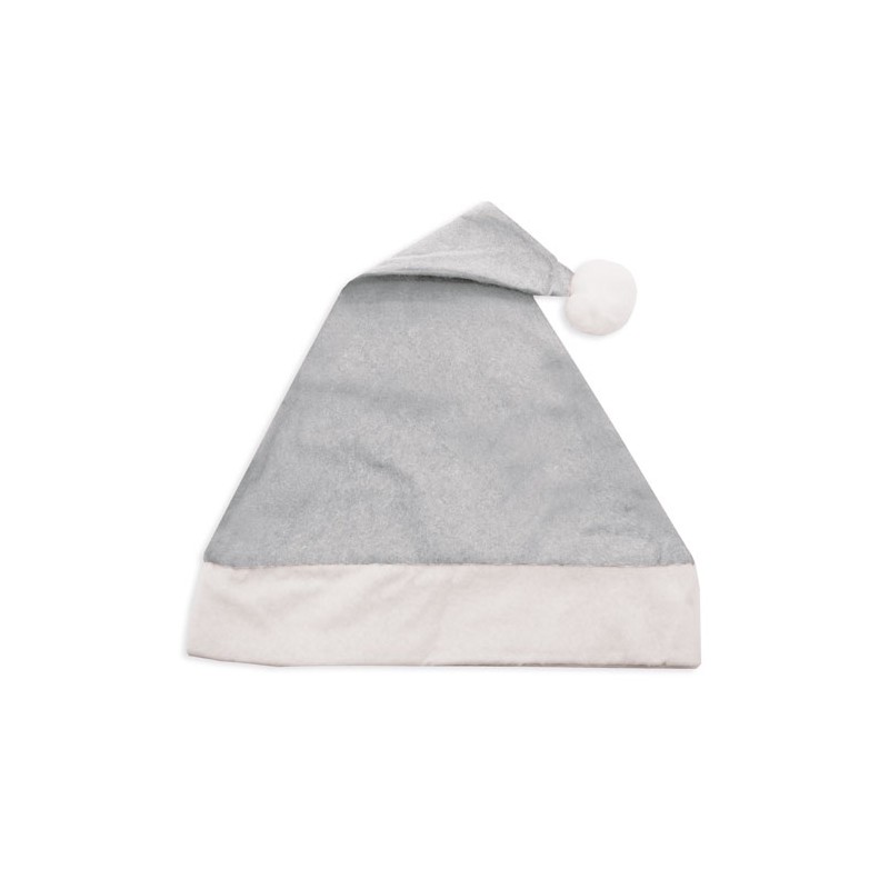 Gorros papa noel grises barato packs por mayor