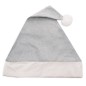 Gorros papa noel grises barato packs por mayor