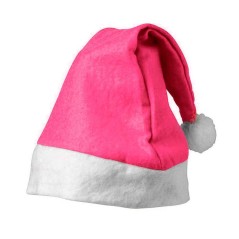 Gorros de Papa Noel o Santa Claus rosas  fucsia baratos al por mayor fabrica