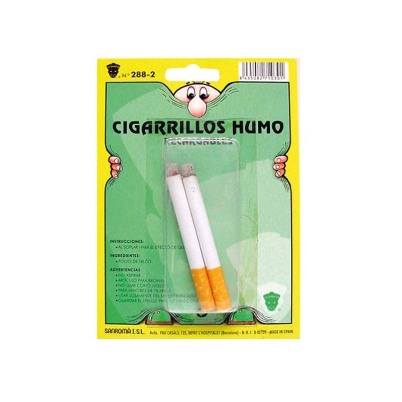 Cigarros de humo blister 2 unidades