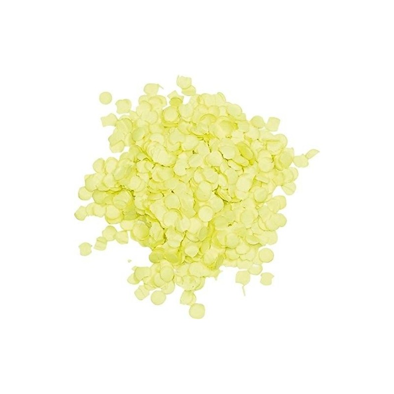 Confeti amarillo bolsa 1 kg