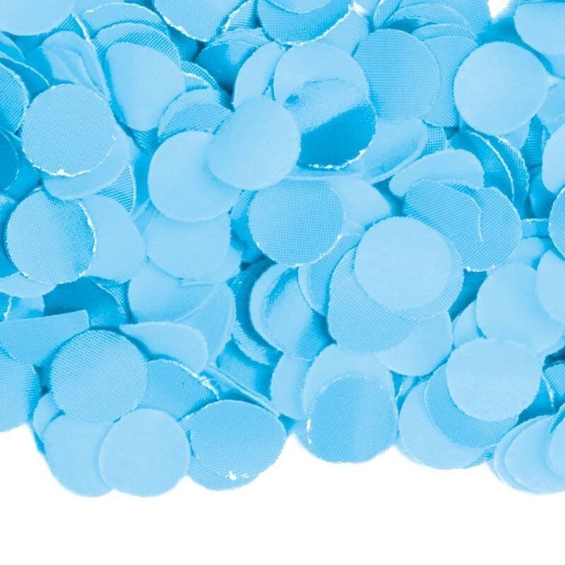 Confeti azul pastel bebe 1 kg copo fino