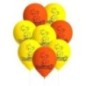 Globos dragon ball latex 8 uds