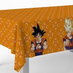 Mantel dragon ball 120x180 cm para cumpleaños