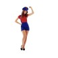 Disfraz fontanera roja m-l super mario para chica
