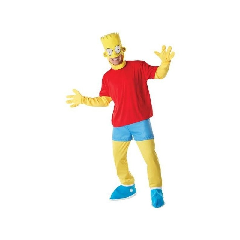 Disfraz Bart Simpson deluxe adulto 883028065585