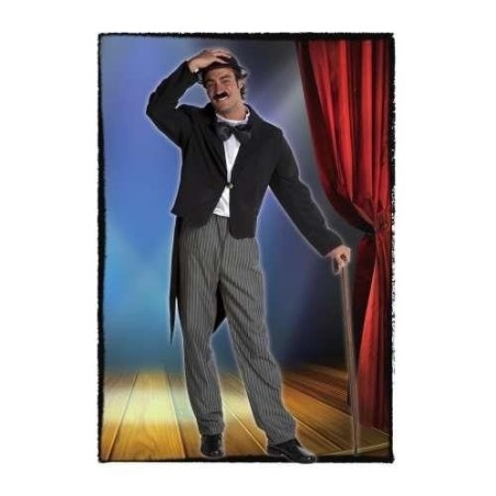 Disfraz Chaplin Charlot para hombre talla L 8426215918237