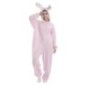 Disfraz conejo rosa pijama unisex tallas