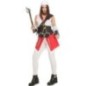 Disfraz justiciera blanca similar a assasins creed para mujer tallas